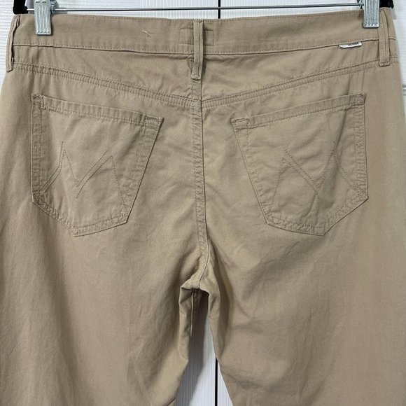 Mother Denim THE DROPOUT On the Island Khaki Pants Size 28 - Picture 5 of 11